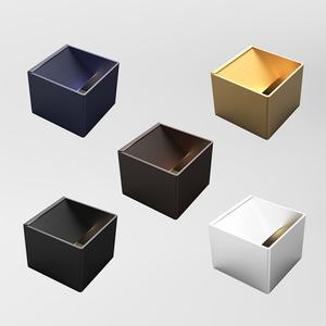 Lámpara de Pared LED Moderna y Sencilla, con Diseño Cúbico, para Interiores y Exteriores, Decoración para Dormitorio, Recargable, con Sensor y Batería - Product Image 4