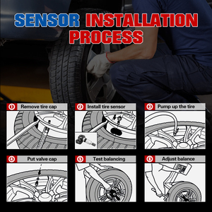 Programmateur TPMS 2-en-1 TSENSOR-05S en aluminium pour entrepôts USA/UE, compatible avec iTPMS/CRT5011 V2 - Product Image 2