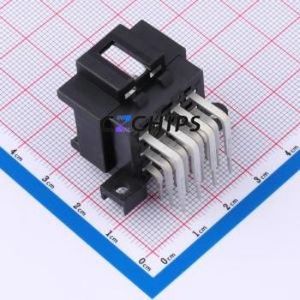 K966140WR-3x04-PTSW Wire-to-Board Pin Header Through hole Component (THT),P=5mm Connector 3x4P 5mm Right Angle Insert 3 - Product Image 2