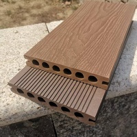 Tarima de WPC Cuadrada Moderna de Alta Calidad, con Relieve 3D, Impermeable, para Uso en Exteriores, Jardín y Piscina