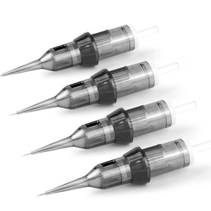 Cartucce universali <span class=keywords><strong>aghi</strong></span> 316 Custom nero 1RL 3RL cartuccia per <span class=keywords><strong>tatuaggio</strong></span> ago trucco permanente ago usa e getta - Product Image 1