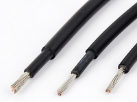 Câble cc 6mm Pv fil 6mm câble électrique câble photovoltaïque en cuivre étain pour panneau solaire