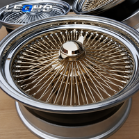 Jantes chromées pour voiture, roues à rayons droites/croisées de 13, 14, 15, 16, 17, 18, 20, 22 pouces, 20x8, 22x8, 72, 100, 150 rayons, centre doré