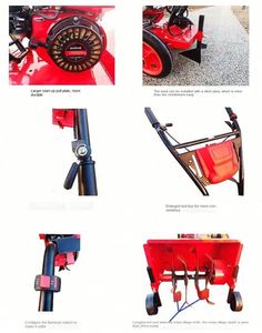 Petite machine multifonctionnelle à essence 170 pour micro-labourage, désherbage, ameublissement du sol et ouverture de sillons, avec fonction de motoculteur rotatif et de bêchage - Product Image 5