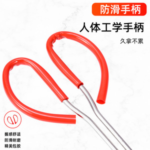 Stainless Steel Eel Clips For Catfish Freshwater Fishing Tools With Red Handle Extended Reach Pliers - Product Image 4