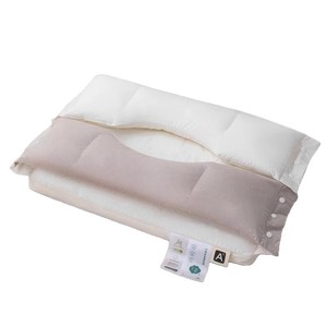 100% Cotton <b>Pillow</b>: <b>Neck</b> Support, Sleep Aid, <b>Pillow</b> Core with "Rich Man's Bun" Design, Special for Snoring, Side Sleeping, and - Product Image 2