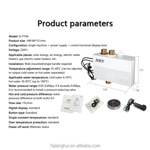 <span class=keywords><strong>Robinet</strong></span> de douche thermostatique intelligent pour énergie solaire, énergie aérienne, chauffe-eau électriques, chauffe-eau <span class=keywords><strong>gaz</strong></span>-électriques, etc. - Product Image 3