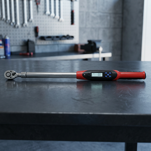 Llave Dinamométrica Digital FERVI con Capacidad de 20-200 Nm, Medición de Ángulo de 0-360°, Precisión del 2% - Product Image 3