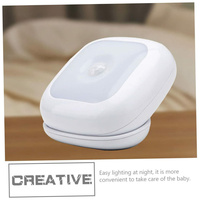 Lumière murale LED à détecteur de mouvement automatique minimaliste personnalisée en ABS pour extérieur, porte, escalier, cuisine, chevet
