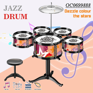 Batterie de jazz pour instruments de musique Enfants Professionnel Non toxique avec chaise - Product Image 4