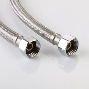 Stainless Steel Wire Braided Water Flexible Hose Faucet Connector Hose Knitted Hose
