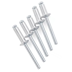 Rivets à tête dôme à extrémité ouverte 2mm 2.4mm 3mm 3.2mm 4mm 4.8mm 5mm 6mm 6.4mm, Mandrin en acier, Rivets aveugles en aluminium - Product Image 1