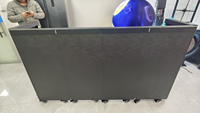 Pantalla LED Digital Plegable y Portátil a Todo Color con Múltiples Paneles, con Ruedas, para Pubs, Menú Interactivo de Bebidas, Pantalla de Exhibición