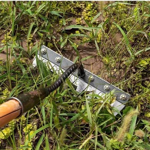 5/6/7/8 tines dày thép carbon Vườn cỏ san lấp mặt bằng <span class=keywords><strong>Rake</strong></span> gia đình trang trại đất đào dụng cụ cầm tay nông nghiệp <span class=keywords><strong>Rake</strong></span> - Product Image 2