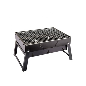 Parrilla de Carbón Plegable Portátil para Barbacoa, 35x27cm, Parrilla para Exteriores - Product Image 1