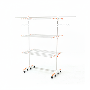 [HOME FRIEND] 6-Tier Premium+Extension Bar Multi layer <b>Drying</b> <b>Rack</b> built for convenient use and neat indoor clothes <b>drying</b> - Product Image 2