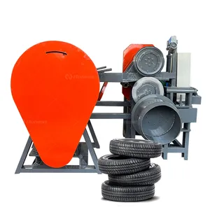 Factory Sales Tyre Recycling Machine Tire Cutting Machine For Cutting And Crushing Into Rubber Particles Tire Shredder