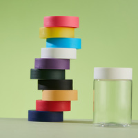 Bouchon à ouverture par pression et rotation en PP de 52 mm, couleur personnalisée, résistant aux enfants, pour pots de suppléments vitaminiques et produits nutraceutiques
