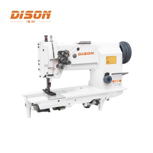 <b>DS</b>-5942 Single-Double Needle Industrial Sewing Machinery Heavy Duty Compound Feed Lockstitch Sewing Machine - Product Image 2