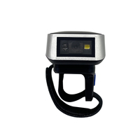 Mini Escáner de Código de Barras Inalámbrico BT con Interfaz USB, Lector de Códigos QR 1D 2D Portátil, Escáner de Código de Barras de Dedo