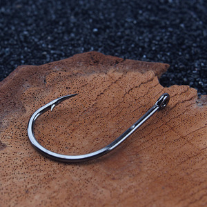 Hameçons Mustad avec ardillons et boucles pour la pêche en mer, jigging, trolling, grande taille, affûtés chimiquement, hameçons pour eau salée - Product Image 3