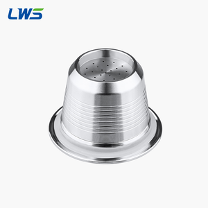 แคปซูลกาแฟเอสเปรสโซแบบนำกลับมาใช้ใหม่ได้ทำจากโลหะใหม่สำหรับ xiaomi/scishare Machine สำหรับ Nespresso icafilas - Product Image 2