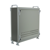 Châssis de sous-enceinte 3U en profilé d'aluminium extrudé de précision, blindage CEM vierge VPX, systèmes embarqués, poignée en aluminium, OEM personnalisé