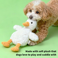AFP Jouet en peluche à mâcher longue durée pour animaux de compagnie Jouet à mâcher résistant à la mastication pour chien Jouet à mâcher grinçant en peluche interactif pour le nettoyage des dents pour chiots