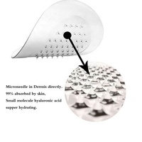 Hysent HYMP-04 Patch hydrocolloïde puissant à micro-aiguilles pour l'acné et les boutons avec gel 2-en-1 5g Non-Plug