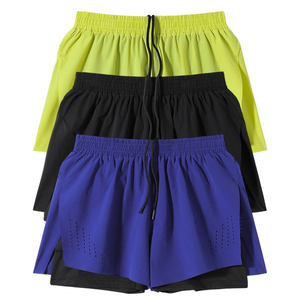 OEM Custom Embroidery Logo Quick Dry Shorts With Color Combination Design Printable Gym Fitness Athletic Shorts - Product Image 1