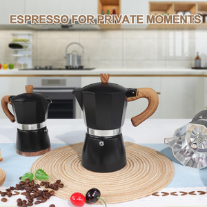 Cafetera de Aluminio de Alta Calidad, Cafetera Italiana, Cafetera Moka - Product Image 5