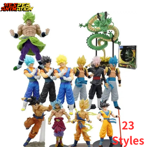 Hot Styles DBZ Dragon Balls Z Anime Alta Qualidade PVC Coleção Figuras Modelo Toy DBZ Dragon Balls Z Ação Anime Figura