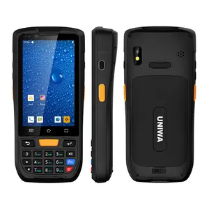 UNIWA HS001 4 Inch IP67 Handheld PDA Android 9.0 rugged Quad Core Waterproof NFC Shockproof GPS 1D/2D QR Barcode Scanner LTE GSM