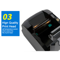 Impresora Térmica de Recibos y Etiquetas 2 en 1, 80mm, 3 Pulgadas, sin Tinta, Xp365b/Xp-365b/Xprinter 365b, Producto en Stock