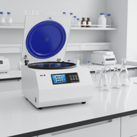 Centrífuga Universal de Sobremesa de Gran Capacidad, Multiusos, de Alta Velocidad para Uso Médico y de Laboratorio, 20000 rpm, 28174xg RCF Máximo