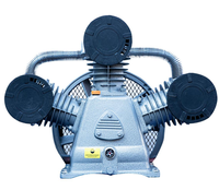Tête de machine de pompe de compresseur d'air à piston portable d'approvisionnement d'usine tête de compresseur d'air 11kw AC Power 3hp