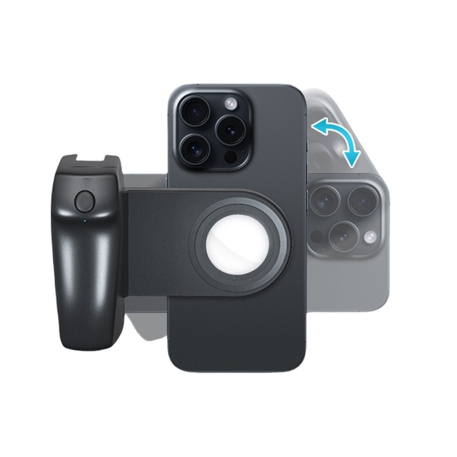 Portable Waterproof Shockproof Smartphone Camera Shutter Handle Grip Foldable Wireless for Remote Control for Photography
