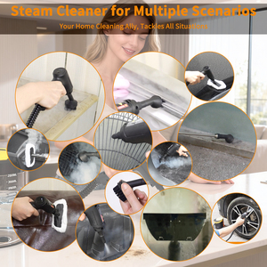 Nuovo Design 2026 Pulitore a Vapore, Manico Regolabile a 3 Livelli, Riscaldamento in 15s, Serbatoio d'Acqua da 2200ML, Pulitore a Vapore Portatile - Product Image 3
