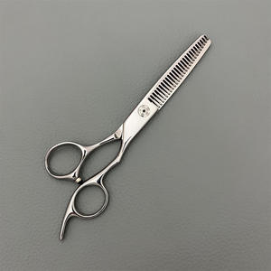 Tijeras de peluquería CNC de 6 pulgadas VG10, tijeras de entresacar para diestros, hoja de acero inoxidable de grado profesional, longitud de la hoja 62 mm - Product Image 4