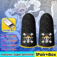 Une variété de protège-doigts est disponible ; ils sont durables, antidérapants et conçus spécifiquement pour les jeux mobiles.