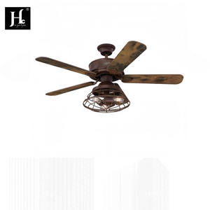 Factory Wholesale 122cm Indoor Farmhouse <b>Ceiling</b> <b>Fan</b> <b>with</b> LED <b>Light</b> & <b>Remote</b> <b>Control</b> 153 All Copper Metal Motor Air Cooling - Product Image 5