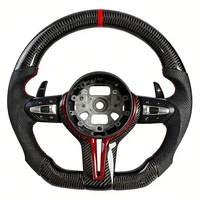 Volant en carbone bleu LCI amélioré pour BMW 320i 325i 335i 340i 430i 440i 318i 320i 325i