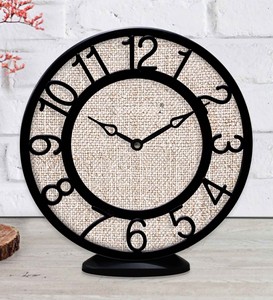 Horloge murale design en métal de qualité supérieure Mouvement à quartz silencieux Design élégant pour intérieurs modernes pour décoration murale de salon ou de bureau - Product Image 6