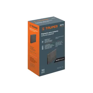 ทรูเปอร์1กก. เม็ดสีซีเมนต์ดำเหล็กสังเคราะห์ (เฟอร์ริกออกไซด์) ผงสีอนินทรีย์ลักษณะ FE2O3 - Product Image 2