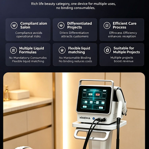 Máquina de Nutrición Cutánea No Invasiva con Tecnología Gene Gun, Equipo de Belleza Facial Hidratante con Pulverización de Alta Presión para Salón - Product Image 2