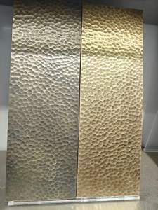 Tôle d'acier inoxydable de série 300 à motifs personnalisés, panneau métallique de pliage de qualité commerciale, finition 2B pour façades de restaurants et bars - Product Image 2