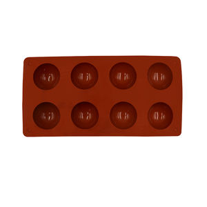 Moule de cuisson en silicone semi-sphère 6 trous pour la fabrication de chocolat, gâteau, gelée, mousse de dôme <span class=keywords><strong>Demi</strong></span>-boule de chocolat - Product Image 4