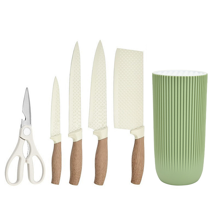 Caqui con bloque verde