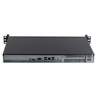 Mini PC industriel sans ventilateur, ordinateur IOT robuste sans ventilateur, serveur 1U J1900 I3 I5 I7 X86 2 canaux Ethernet WIFI SSD Linux Ubuntu