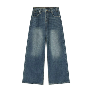 Jeans vintage de haute qualité, coupe droite et ample, pour hommes, style streetwear personnalisé - Product Image 6